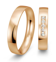 Rose gouden trouwringen Rose gouden trouwringen
