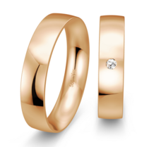 Rose gouden trouwringen Rose gouden trouwringen