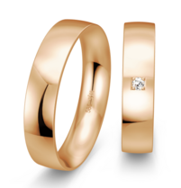 Rose gouden trouwringen Rose gouden trouwringen