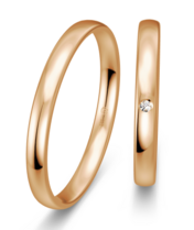 Rose gouden trouwringen Rose gouden trouwringen