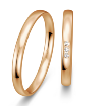 Rose gouden trouwringen Rose gouden trouwringen