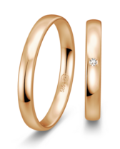 Rose gouden trouwringen Rose gouden trouwringen