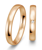 Rose gouden trouwringen Rose gouden trouwringen