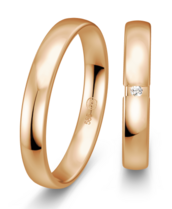 Rose gouden trouwringen Rose gouden trouwringen