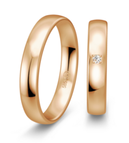 Rose gouden trouwringen Rose gouden trouwringen