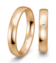 Rose gouden trouwringen Rose gouden trouwringen