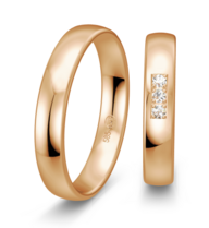 Rose gouden trouwringen Rose gouden trouwringen