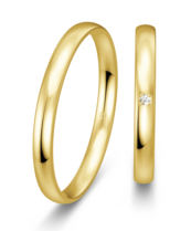 Klassieke Ringen Geelgoud glanzend Klassieke Ringen Geelgoud glanzend