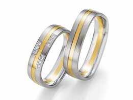 Bicolor Trouwringen