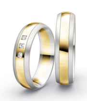 Bicolor Trouwringen
