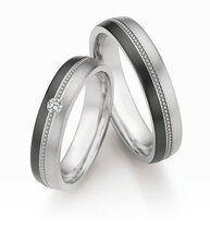 Titanium ringen met zirconium