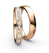 Memoire ringen Rosegoud