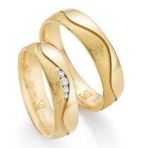 Duurzame geelgouden trouwringen Duurzame geelgouden trouwringen