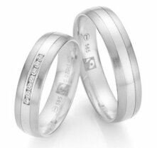 Duurzame witgouden trouwringen Duurzame witgouden trouwringen