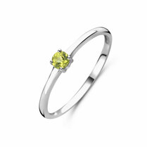 ring met geboortesteen peridot augustus
