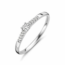 ring diamant 0.10ct h si