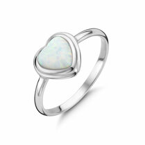 ring hart synth. opaal