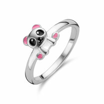 ring emaille panda