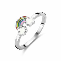 ring emaille regenboog