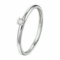 ring diamant 0.09ct h si
