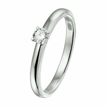 ring diamant 0.15ct h si