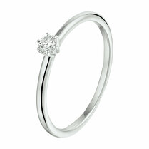 ring diamant 0.10ct h si