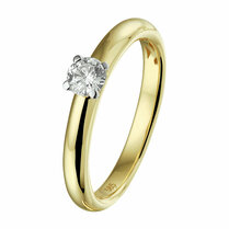 ring diamant 0.25ct h si