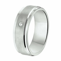 ring a208 - 6,5 mm - met cz