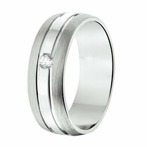 ring a210 - 6,5 mm - met cz