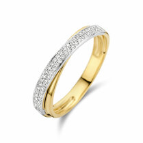 ring diamant 0.16ct h si