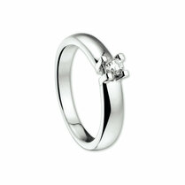 ring diamant 0.15ct h si