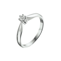 ring diamant 0.10ct h si
