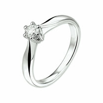 ring diamant 0.25ct h si