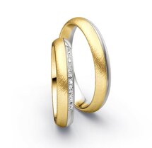 Bicolor Trouwringen
