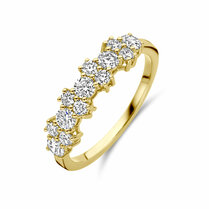 ring diamant 0.83ct h si