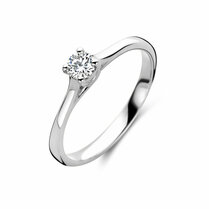 aanzoeksring diamant 0.20ct h si