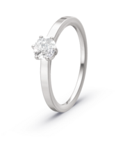 Verlovingsring  solitaire 0,500 ct Verlovingsring  solitaire 0,500 ct