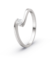 Verlovingsring  solitaire 0.150 ct Verlovingsring  solitaire 0.150 ct