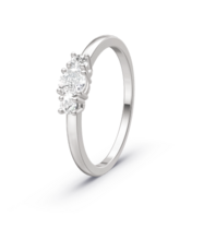 Verlovingsring  solitaire 0.410 ct Verlovingsring  solitaire 0.410 ct