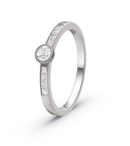 Verlovingsring  solitaire 0.190 ct Verlovingsring  solitaire 0.190 ct