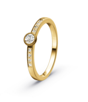 Verlovingsring  solitaire 0.190 ct Verlovingsring  solitaire 0.190 ct