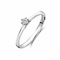 aanzoeksring diamant 0.10ct h si