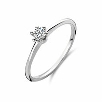 aanzoeksring diamant 0.20ct h si