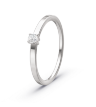 Verlovingsring  solitaire 0.10 ct Verlovingsring  solitaire 0.10 ct