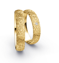 Klassieke Ringen Geelgoud Criss-cross Klassieke Ringen Geelgoud Criss-cross