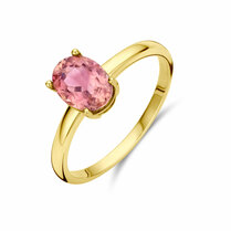 ring roze toermalijn