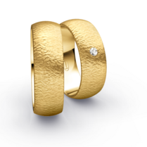 Klassieke Ringen Geelgoud Nadelmatt Klassieke Ringen Geelgoud Nadelmatt