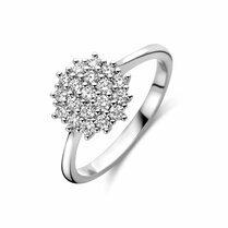 ring diamant 0.50ct h si rozet