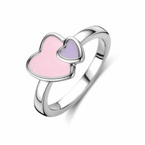 ring emaille hartjes