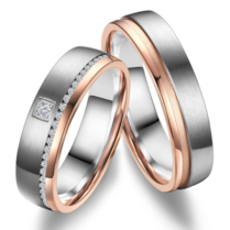 Trouwringen titanium Trouwringen titanium
